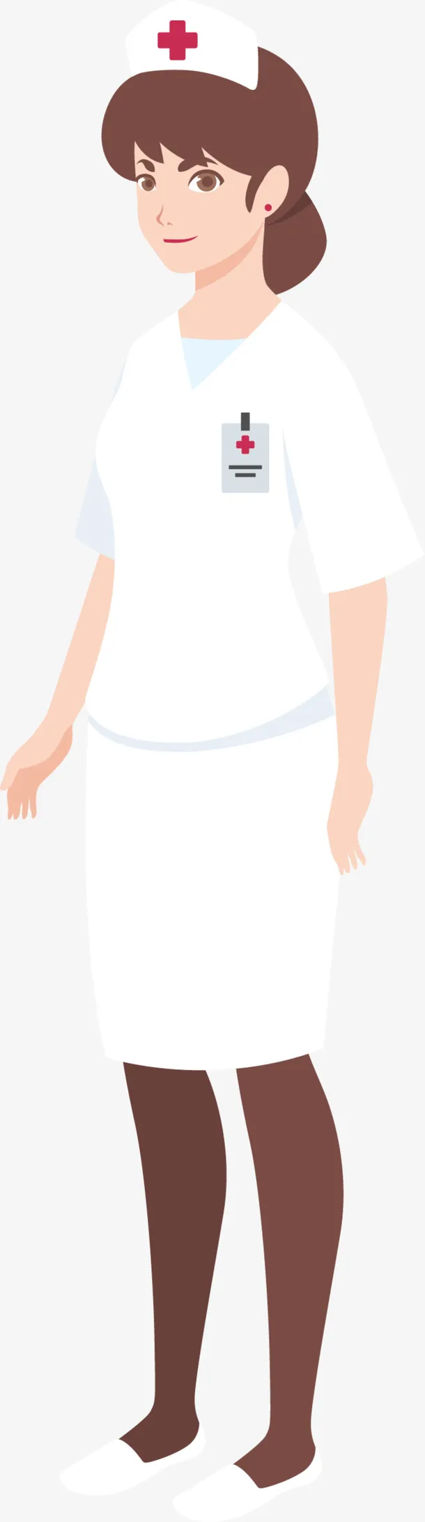 国际红十字日女护士免抠