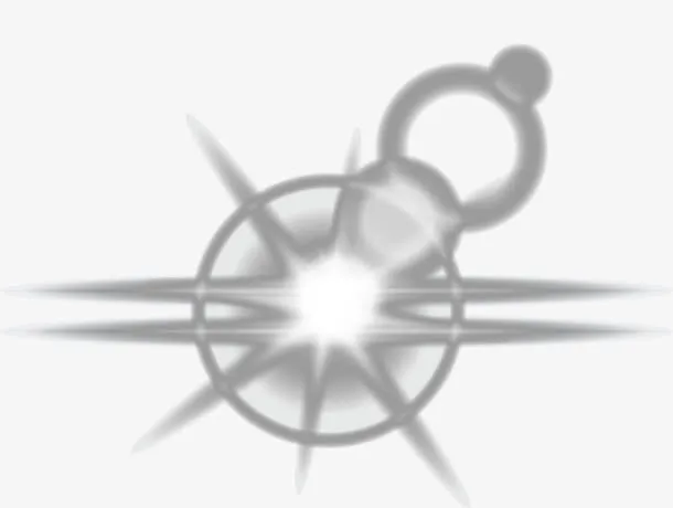 矢量装饰光效素材免抠