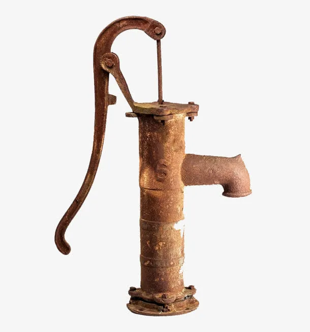 乡村压水井免抠