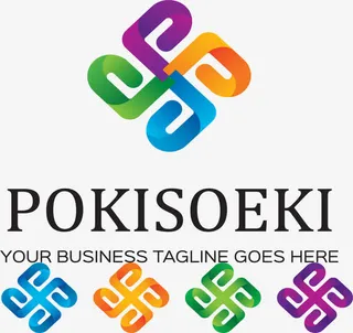 十字旋转分类标签免抠