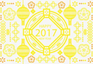 矢量2017装饰图案底纹免抠