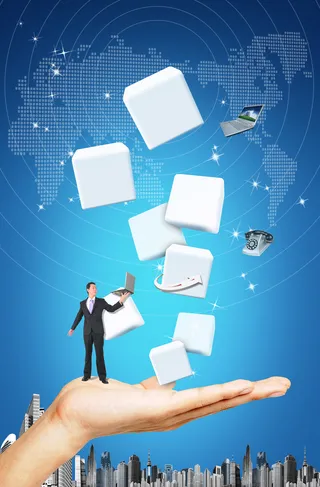 科技创意背景高清