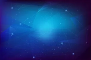 时尚蓝色集合图形免抠