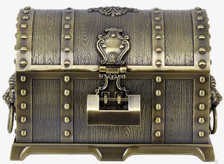 高档复古欧式创意宫廷魔法百宝盒免抠