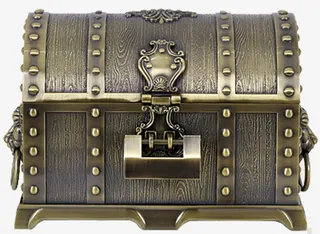 高档复古欧式创意宫廷魔法百宝盒免抠