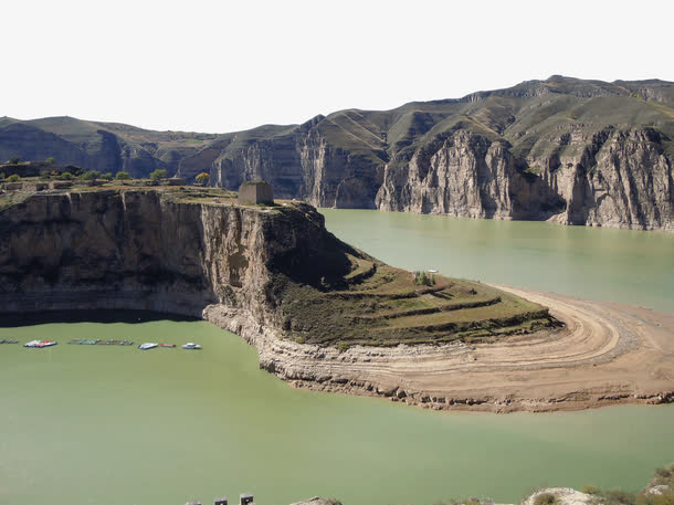 老牛湾风景图免抠