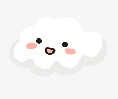 可爱云朵点缀元素免抠 可爱云朵点缀元素免抠