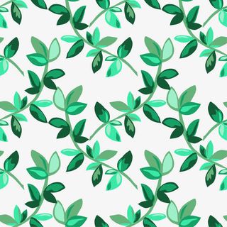 清新藤蔓底纹免抠