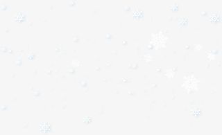 扁平手绘风格白色的雪花飘落免抠