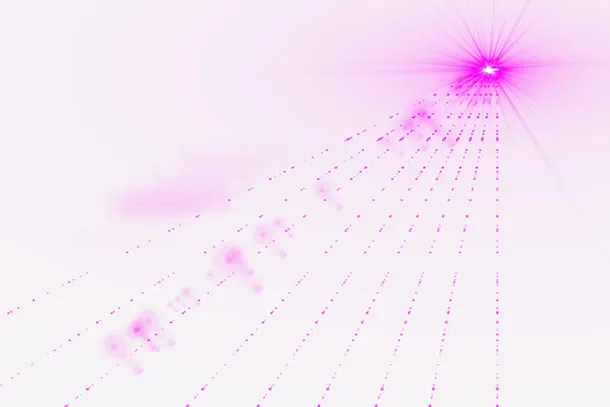紫色放射光免抠