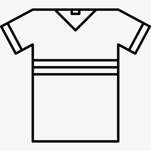 运动T恤图标免抠