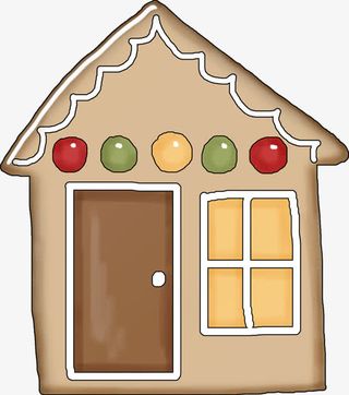 卡通手绘小房子免抠