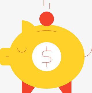 小猪储存罐免抠