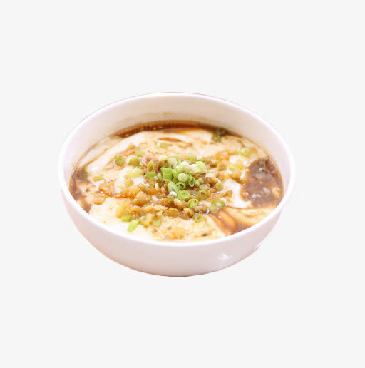 中式料理豆腐脑免抠