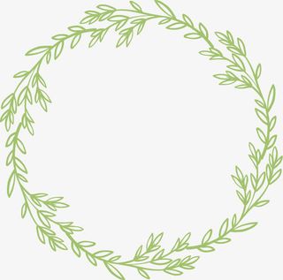 花环花边手绘边框免抠