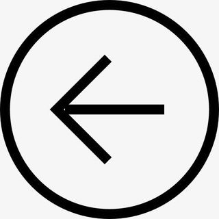 返回按钮循环左箭头符号图标免抠