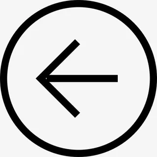 返回按钮循环左箭头符号图标免抠