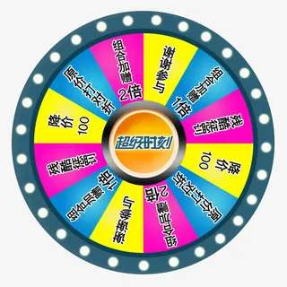 打折促销转盘免抠