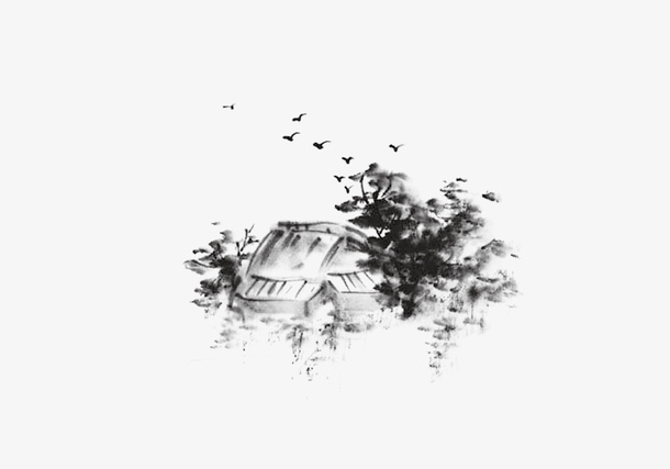 水墨画免抠