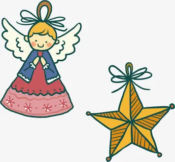 矢量圣诞树装饰免抠