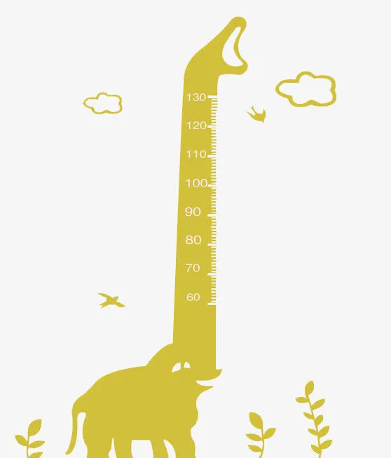 大象量升高尺子免抠