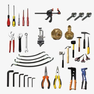 五金装修工具配件免抠