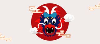 二月二龙头节卡通可爱banner高清