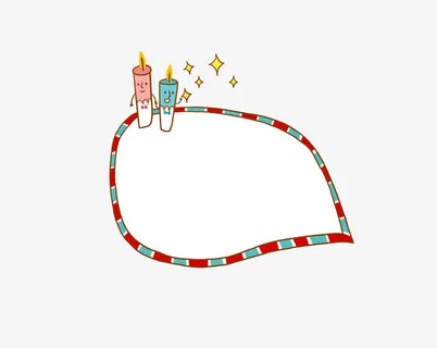 圣诞兔子对话框免抠