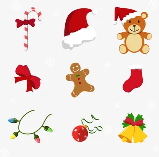 圣诞装饰品平安夜素材免抠