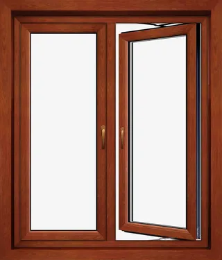 窗户红木玻璃窗免抠