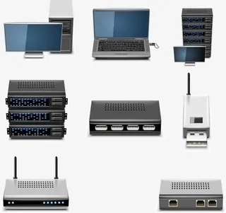 网络转换器免抠