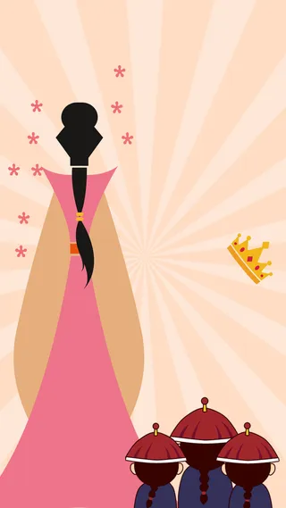 女神节H5几何扁平背景psd源文件下载高清