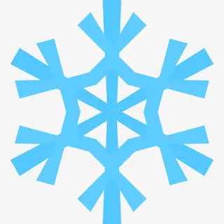 雪花christmas-flat-color-icons免抠