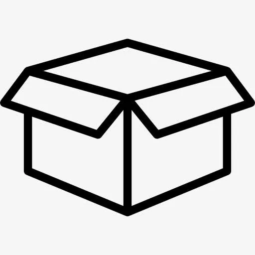 打开纸箱图标免抠