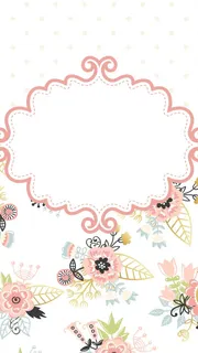 简约花朵请柬H5背景高清