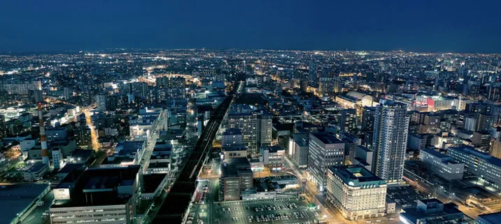 夜景城市海报高清