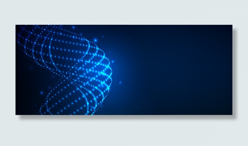 蓝色光效背景高清