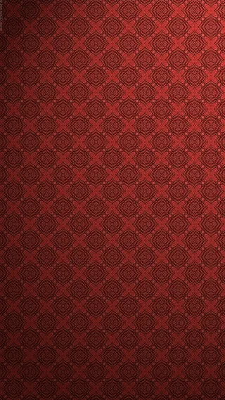 欧式花纹红色H5背景高清