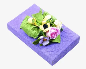 鲜花装饰礼物盒子免抠