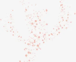 七夕星光泡泡素材免抠