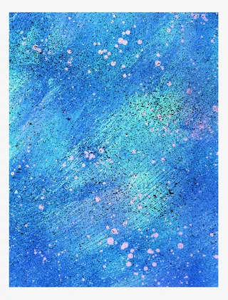 蓝色摩擦划痕免抠