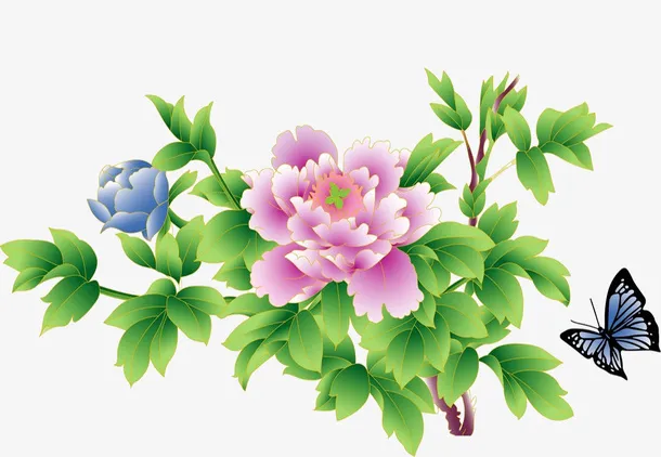 爱上花园免抠