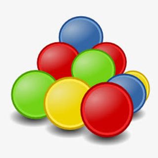 彩色气球卡通装饰免抠