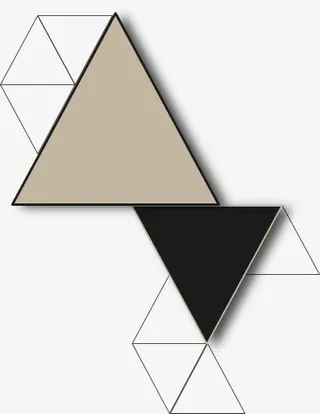 黑色简约ppt部件免抠