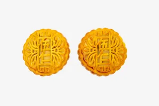 两块月饼透明图免抠