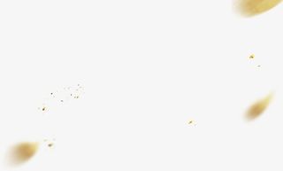 黄色花瓣漂浮秋天修饰免抠