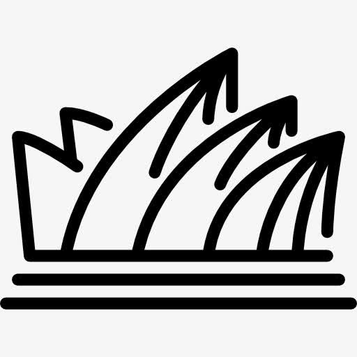 悉尼歌剧院图标免抠