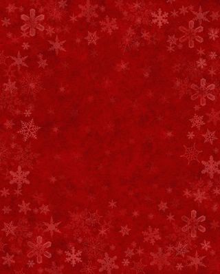 红色雪花背景