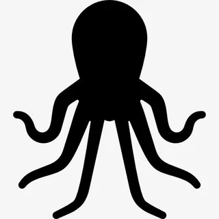 野生章鱼图标免抠