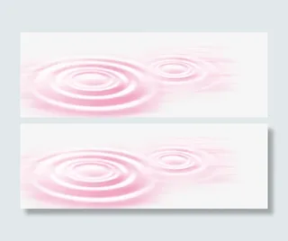 水纹粉色底纹免抠